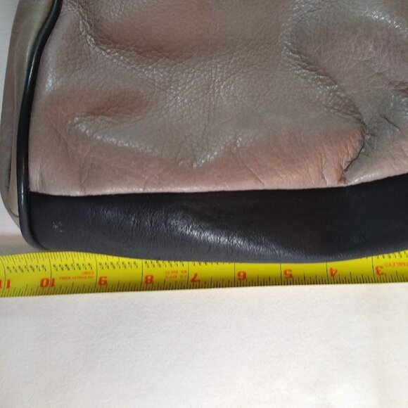 American Leather Co  'Lenox Triple Entry Crossbody in Cream Multi' - Picture 13 of 15